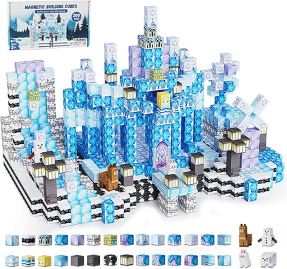 Pixel World Magnetic Blocks | 3D Building Set (Minecraft Style) 🧱