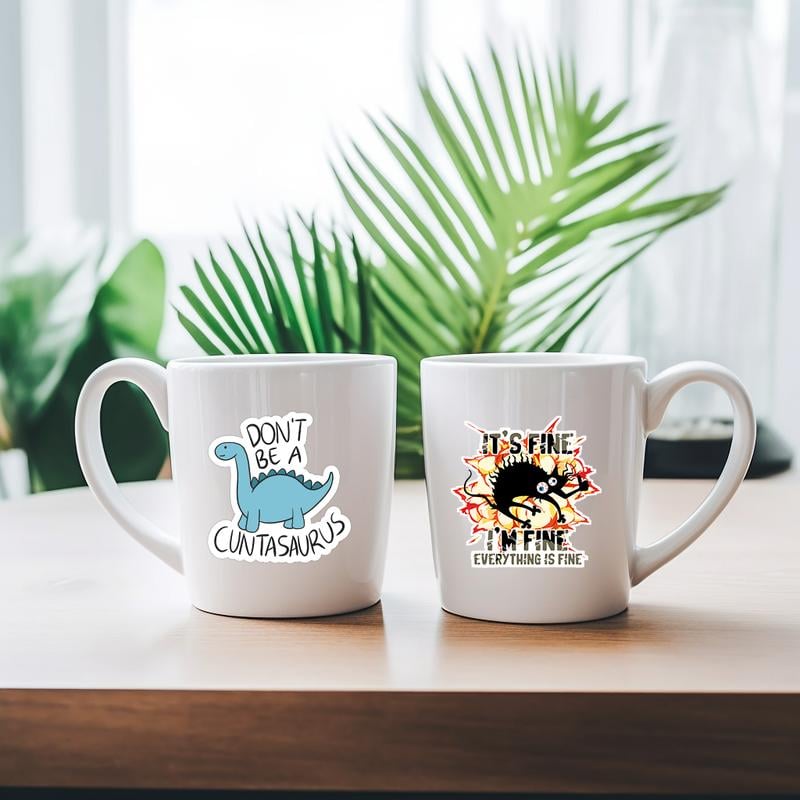 ✨This Week's Special Price $15.99!Set of 130 Pcs Funny Saying Stickers