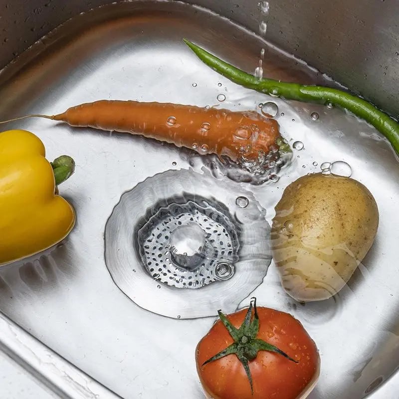 🔥Hot Selling! 49% OFF! - Upgraded 3 in 1 Kitchen Sink Drain Strainer