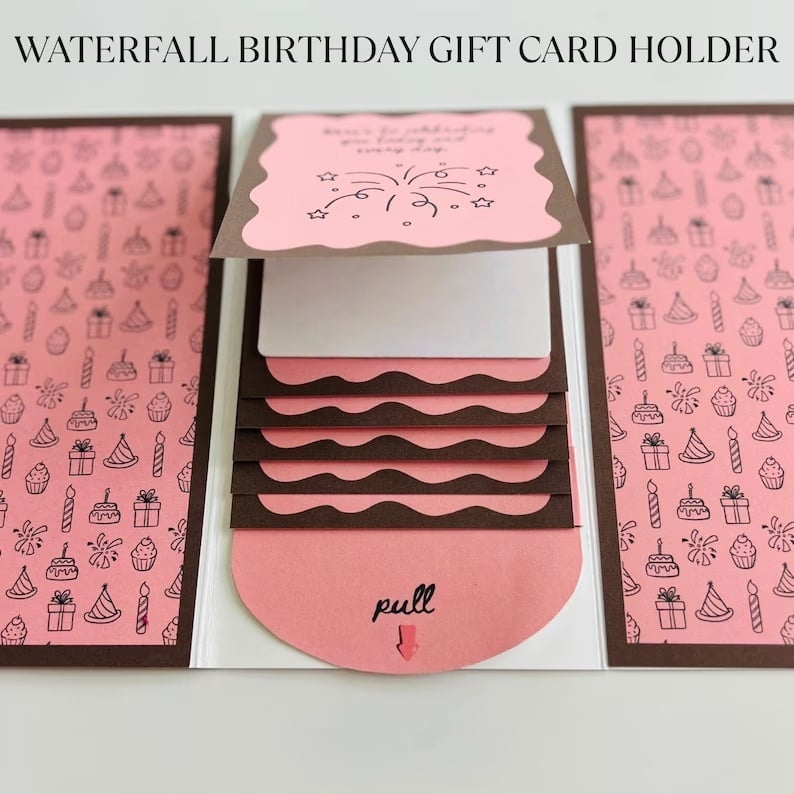 ⏰⚡LAST DAY 60% OFF - 🎅Handmade Christmas gift card booklet ♻️Free PDF Included!