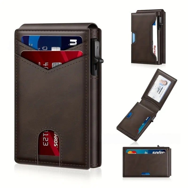 🎁Hot Sale 49%OFF - ✨RFID Blocking Bifold Minimalist Wallet