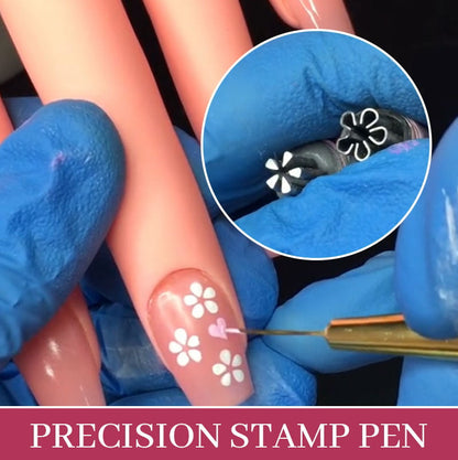 💥Last 4 hours special offer! - Nail Art Stamp Pen