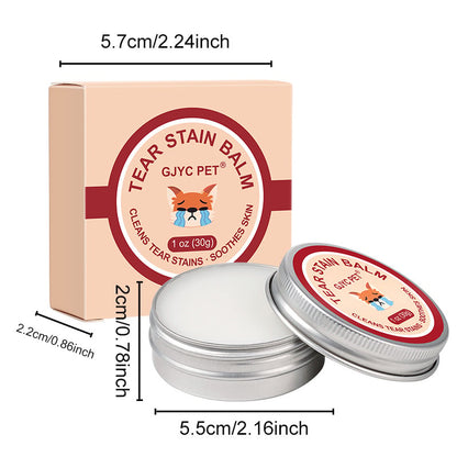 GJYC PET Tear Stain Protection Cream & Brush Set