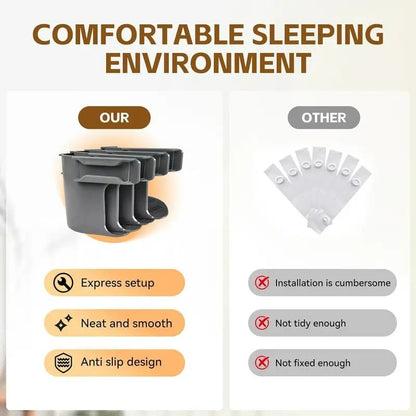 ⏰49% OFF🔥4-Pack Universal Heavy-Duty Bed Sheet Holder Straps No-Slip Peace of Mind