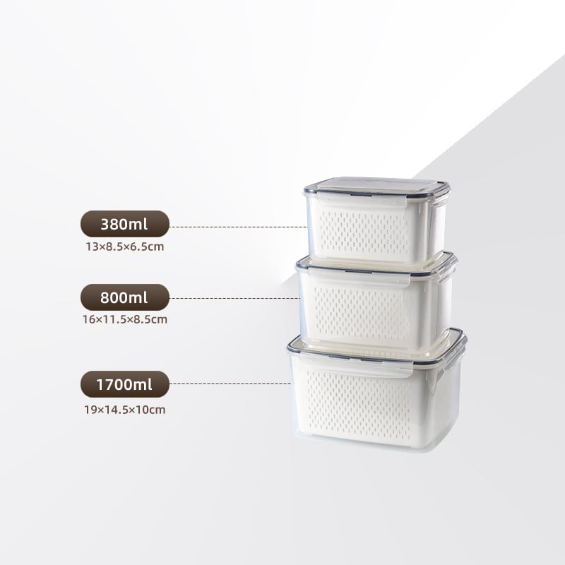 Food Storage Containers for Refrigerator Organization