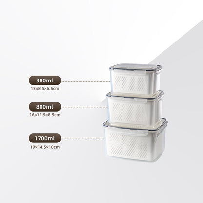 Food Storage Containers for Refrigerator Organization