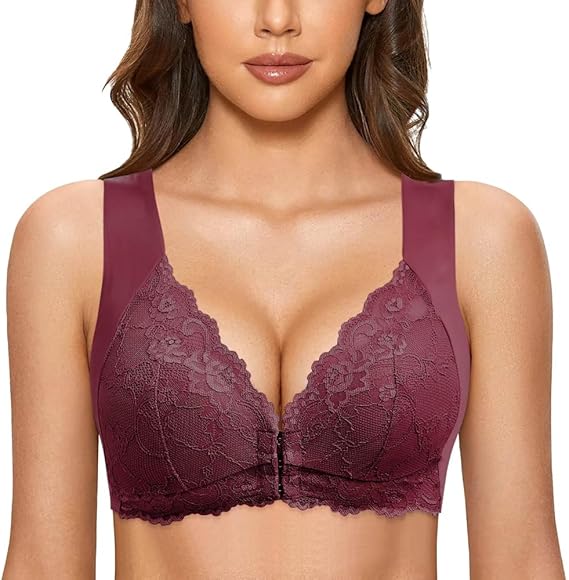 New Year Sale, Only $8.49 Each!🔥Full Coverage Front, Closure Support Bra Comfort & Sleep Bra💖
