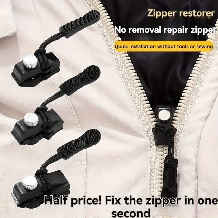 🎁Removable Universal Zipper Repairer - Buy 4 Get 6 Free!