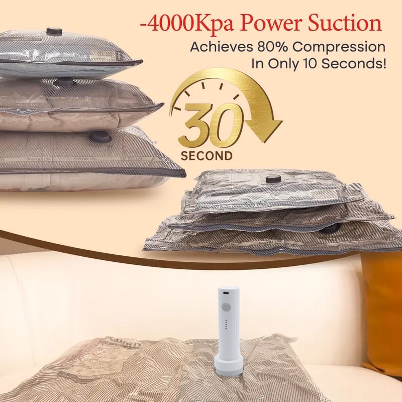 ✨ TODAY 49% OFF🔥 X7 Cordless Travel Vacuum Bag