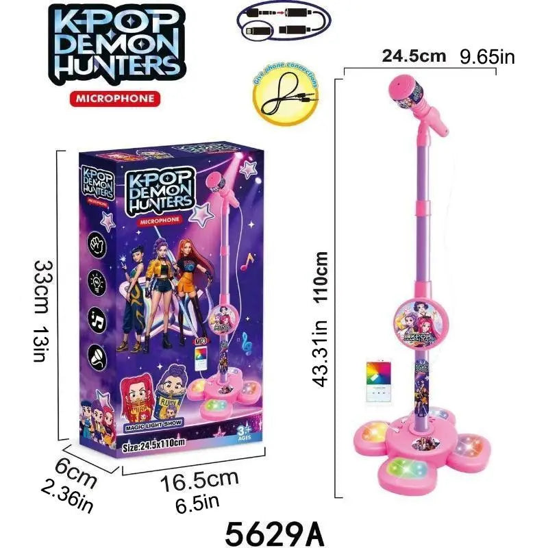 ✨ Kids Microphone Karaoke Machine | Music Toy with Flashing Lights