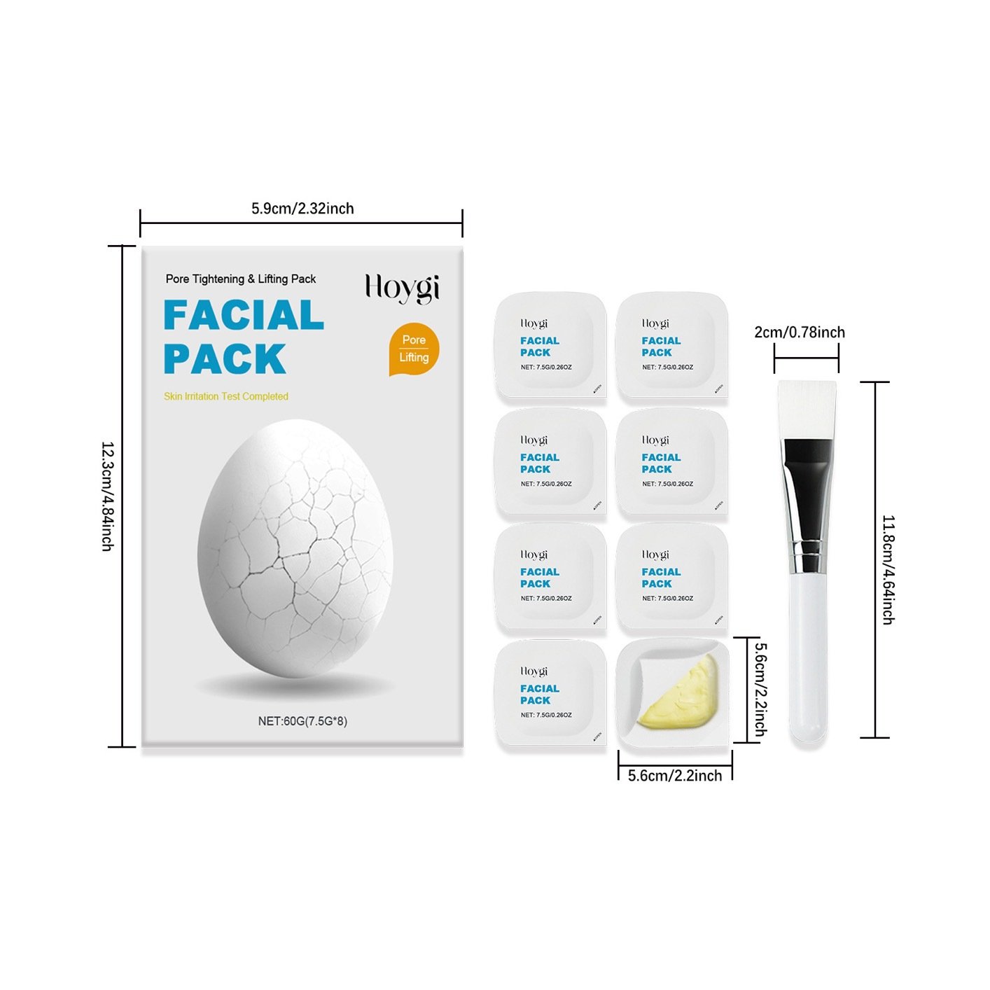 Zombie Facial Mask | Hydrating Gift Skincare Face Mask for Smooth Skin Repair