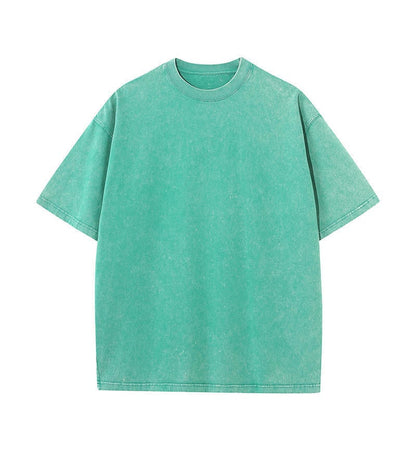 1/4 Pack Oversized Tshirts for Men Gym Vintage Heavyweight T Shirts Cotton Workout Acid Wash Baggy Tees