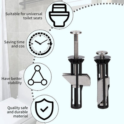 🔥This Week's Special Offer 49% Off - Heavy-Duty Toilet Seat Fastening Bolt Kit
