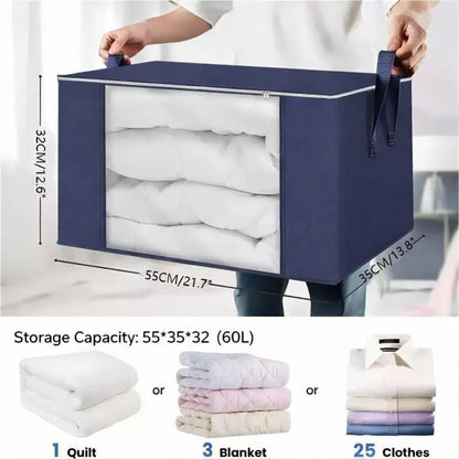 ⏰49% OFF✨4-Pack Foldable Clothes Storage Bags