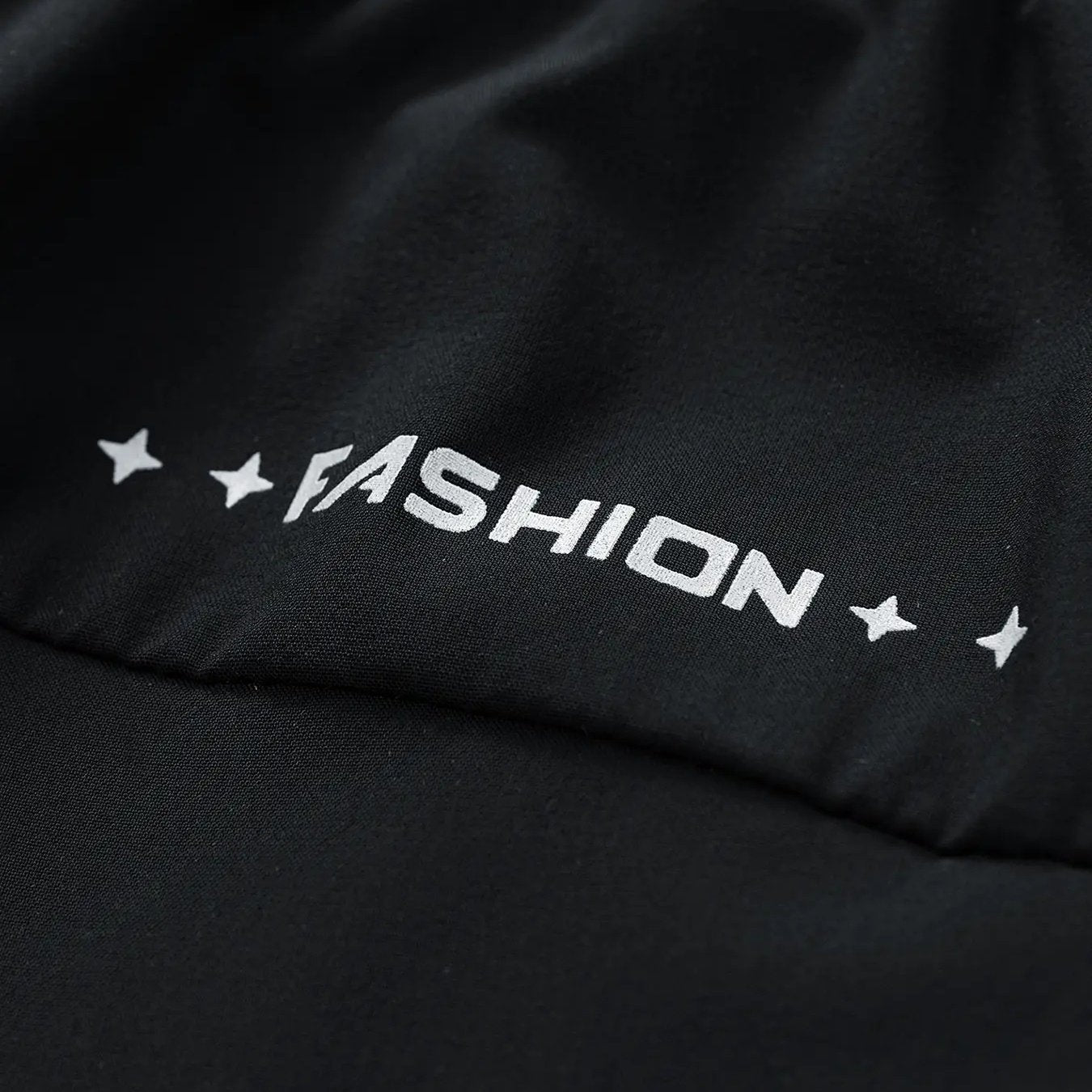 Men's Zipper Pocket Shorts, Regular Fit Casual Drawstring Waist Shorts