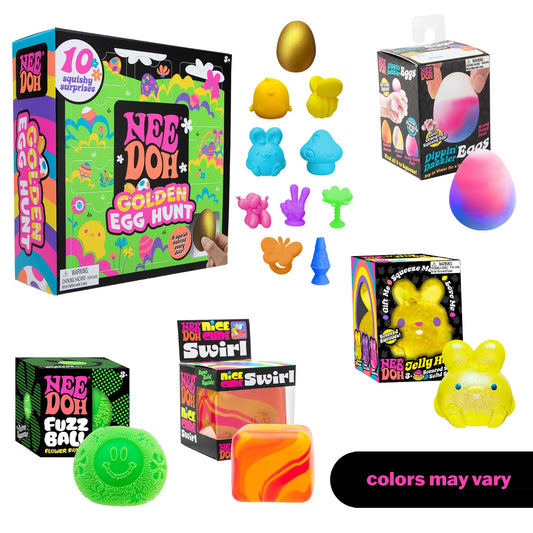 🐣✨Easter Squishy Fun Bundle | 5 Pack NeeDoh Toys for Kids 3+