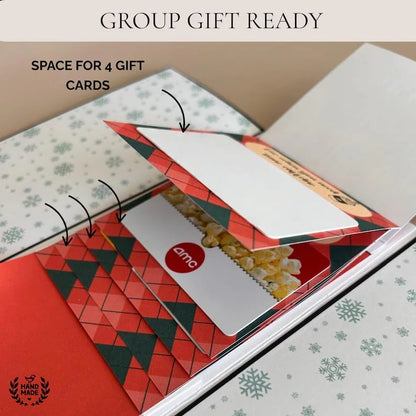 ⏰⚡LAST DAY 60% OFF - 🎅Handmade Christmas gift card booklet ♻️Free PDF Included!