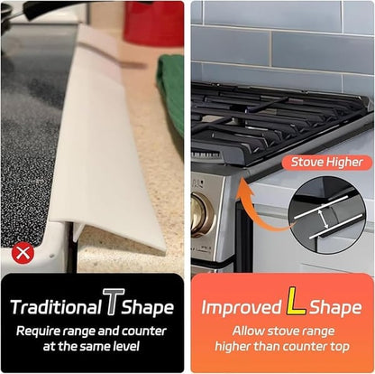 🔥Factory Direct Sale 49% OFF-🎁Retractable Stainless Steel Stove Gap Covers