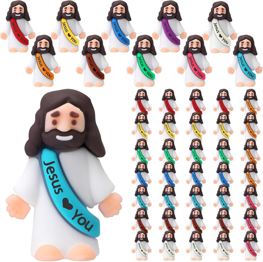 Last Day 49% Off🔥Original Design Mini Jesus Figures 🙏 Jesus Loves You 💞