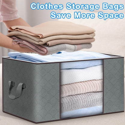⏰49% OFF✨4-Pack Foldable Clothes Storage Bags