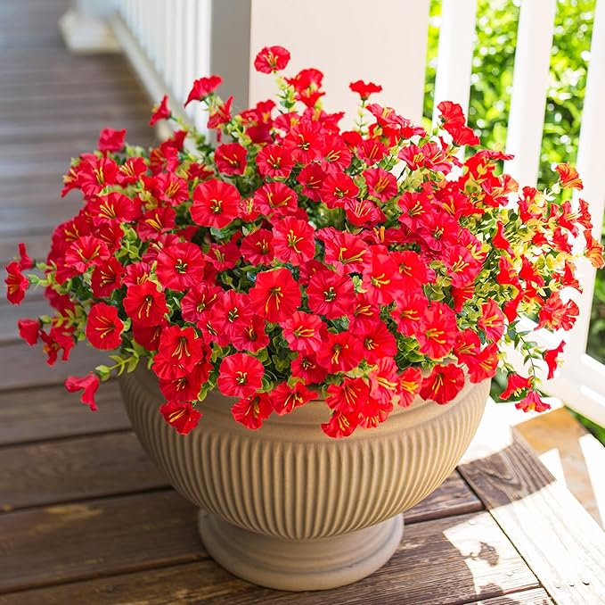 🌸 UV Resistant Colorful Artificial Flower