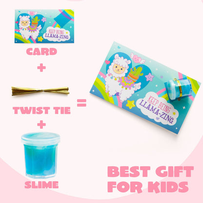⏰ Clearance ends in 24 hours! 💥 30 Packs Galaxy Slime With Cards for Kids