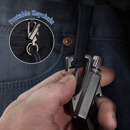 ✨Today 49% OFF - Permanent Match Infinity Lighter with Multitool Keychain Bottle Opener
