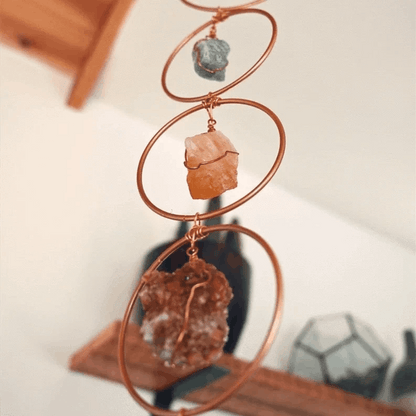 🔥HOT SALE 49% OFF-Raw Crystal 7 Chakra Gemstone Wall Decor