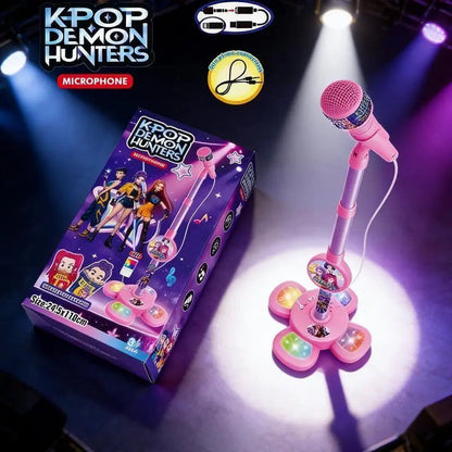 ✨ Kids Microphone Karaoke Machine | Music Toy with Flashing Lights