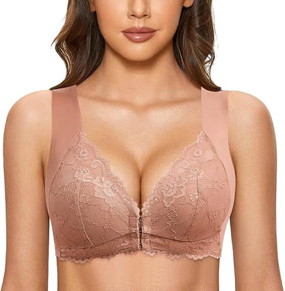 New Year Sale, Only $8.49 Each!🔥Full Coverage Front, Closure Support Bra Comfort & Sleep Bra💖