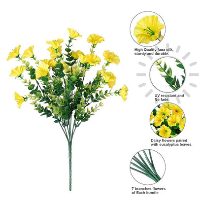 🌸 UV Resistant Colorful Artificial Flower