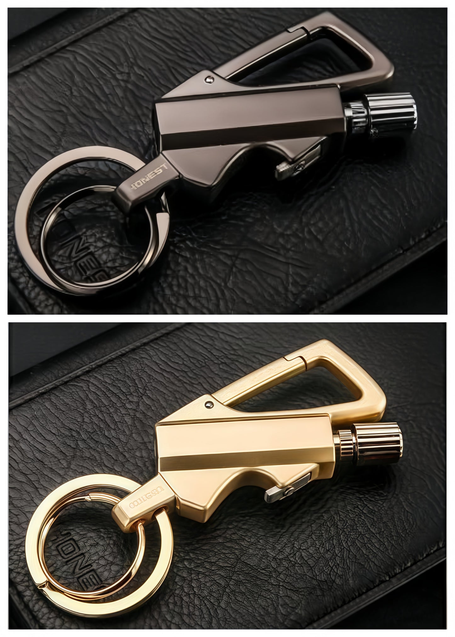 ✨Today 49% OFF - Permanent Match Infinity Lighter with Multitool Keychain Bottle Opener