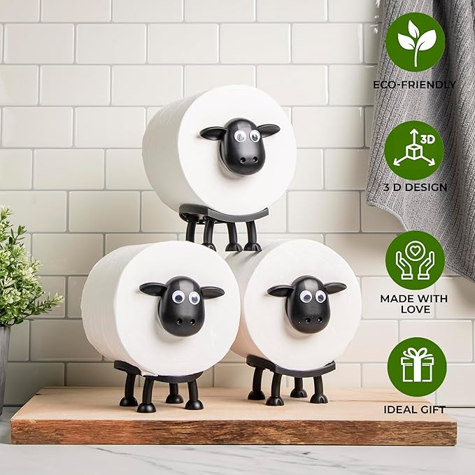 🔥Hot Selling 49% OFF🎁 Sheep Toilet Roll Holder