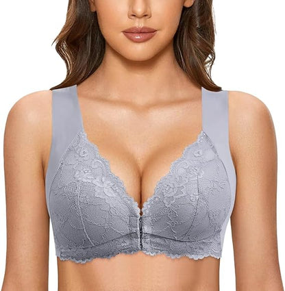 New Year Sale, Only $8.49 Each!🔥Full Coverage Front, Closure Support Bra Comfort & Sleep Bra💖
