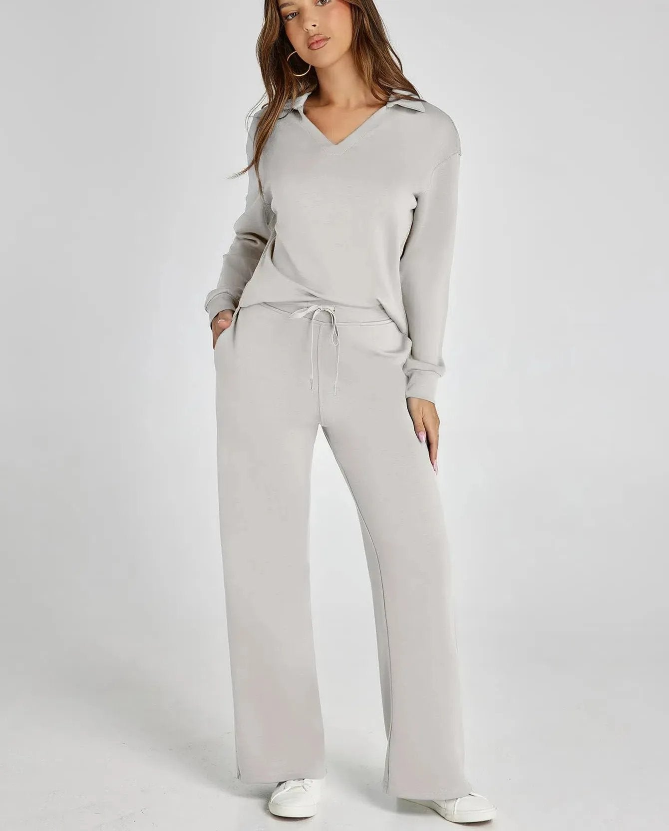 ⏰LAST DAY 60% OFF💥 Women's 2 Piece Sets Outfits Casual Long Sleeve Sweatsuits Sets (🔥Buy 2 Free Shipping)