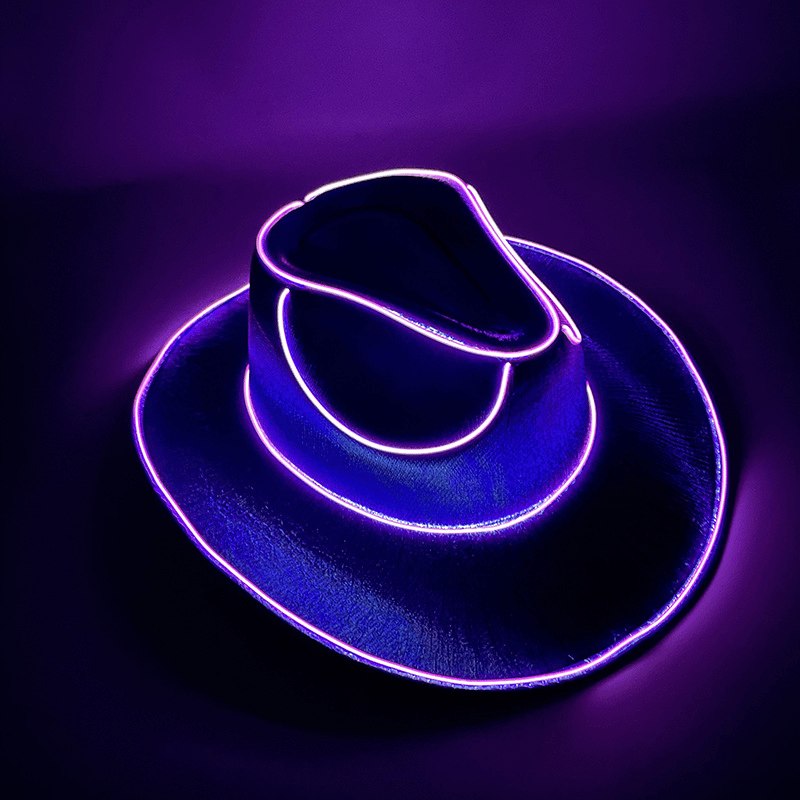 🤠⚡Cowboy LED Party Hat