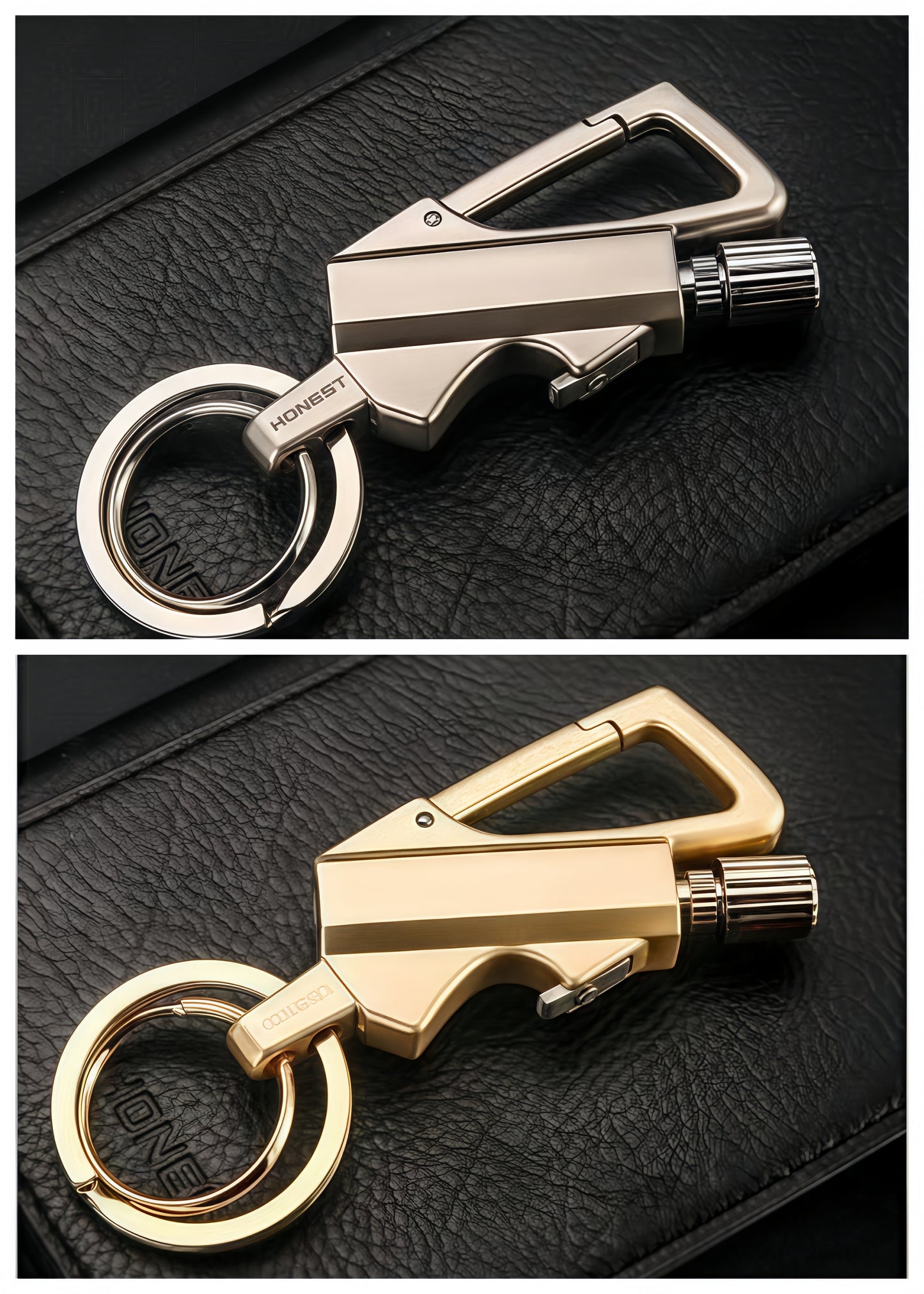 ✨Today 49% OFF - Permanent Match Infinity Lighter with Multitool Keychain Bottle Opener