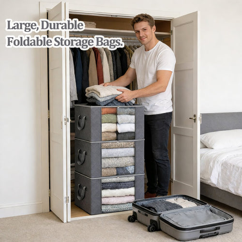 ⏰49% OFF✨4-Pack Foldable Clothes Storage Bags