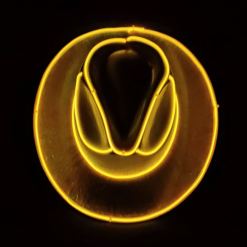 🤠⚡Cowboy LED Party Hat