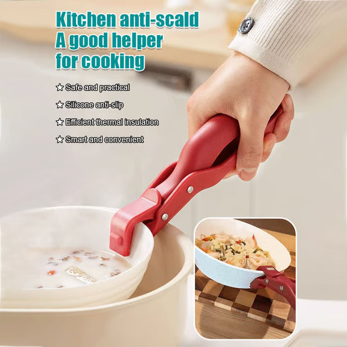 ⏰Final 6 Hours: Buy 2 Get 1 Free🔥 Multi-Purpose Anti-Scald Bowl Holder Clip for Kitchen