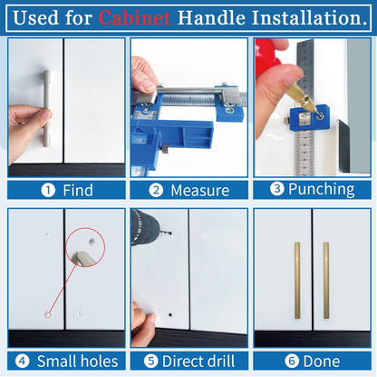 💥TODAY SALE 49% OFF - Woodworking Punch Locator Drill Guide