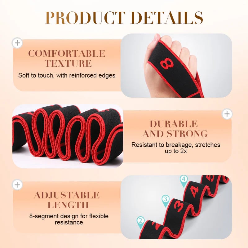 🔥Today 49% OFF - Fitness Resistance Band for Stretching and Yoga