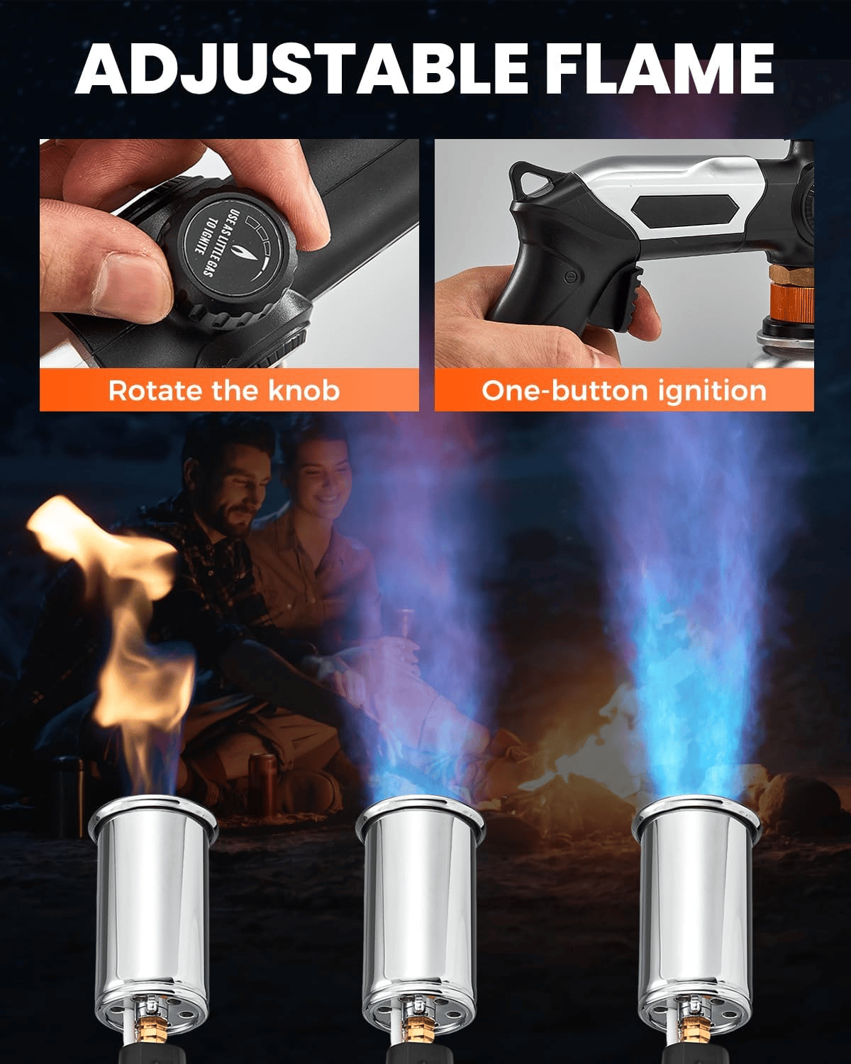 🔥💥New Powerful Propane Torch -3272°F High Temp Flame(Buy 2 Free Shipping)