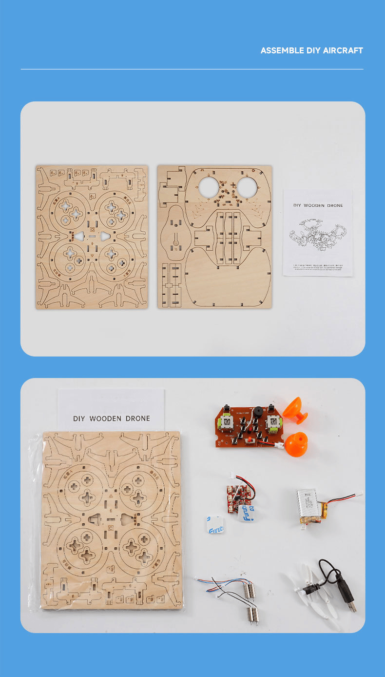 DIY Remote Control Airplane Educational DIY Kit
