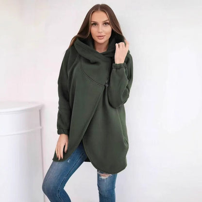 🔥Last Day 60% OFF - Women's Plus Size Hooded Sweatshirt, Half-zip Fashion Design💕 Buy 2 Free Shipping!