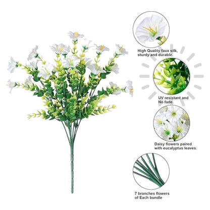 🌸 UV Resistant Colorful Artificial Flower