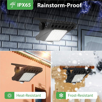 Outdoor solar garden lights and motion-activated lights 🌟