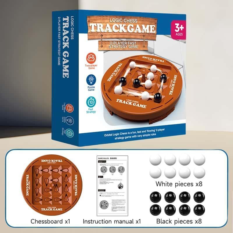 Logic Track Chess: The Ultimate 2-Player Strategy Battle ♟️🧠