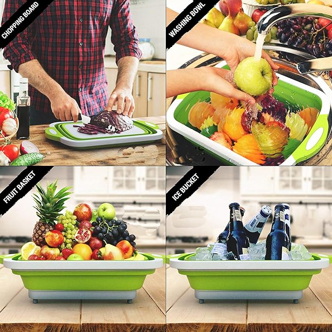 Today's Flash Sale⚡ 49% OFF🍗🥗BBQ & Meal Prep Tub | Collapsible Prep Tub🍖🏕️