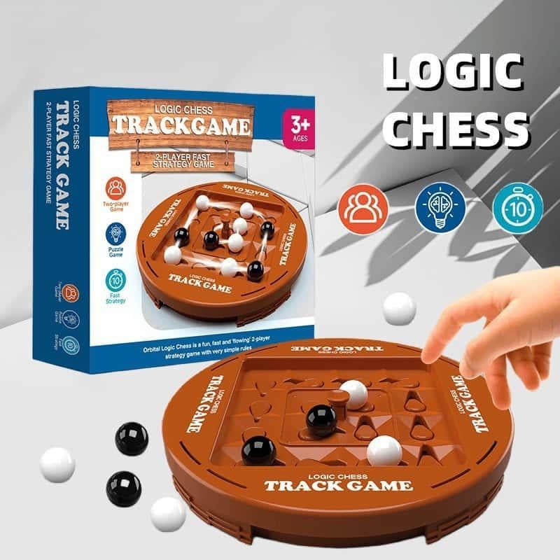 Logic Track Chess: The Ultimate 2-Player Strategy Battle ♟️🧠
